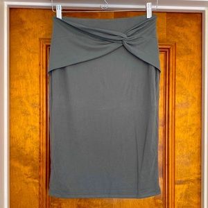 Sage green skirt by Splendid